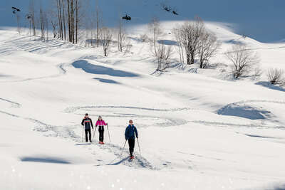 Balade en raquettes à neige à Tignes